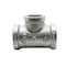 Thrifco Plumbing 1/2 Inch x 1/2 Inch x 3/8 Inch Galvanized Steel Reducer Tee 5217071 - alternate 4